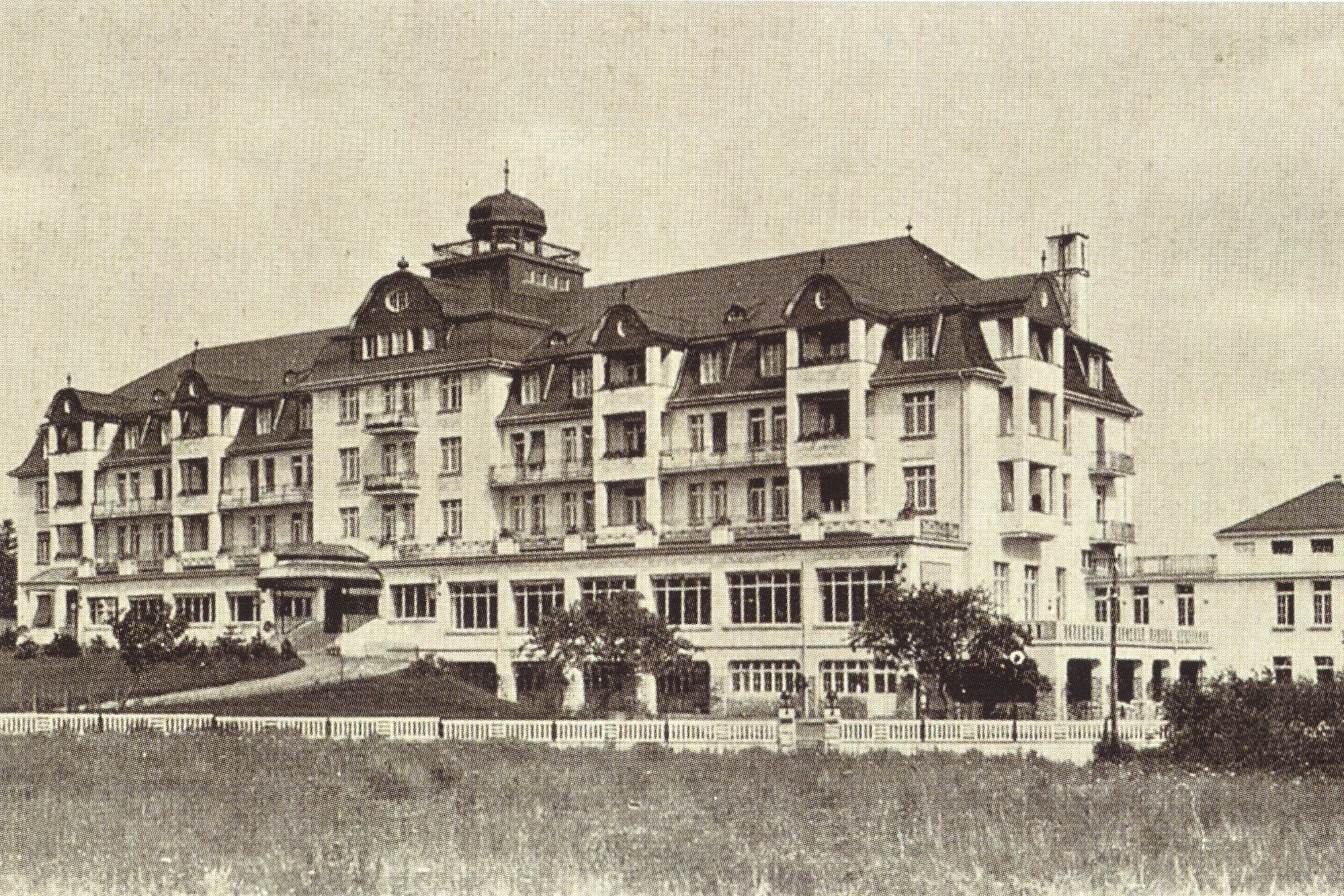 Geschichte der Klinik Königstein der KVB, Grand-Hotel, Kuranstalt, erlesene Gastronomie